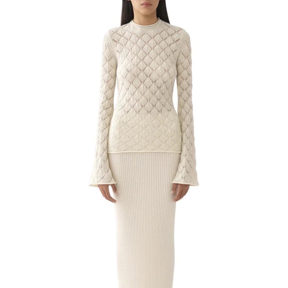 NWT shell-stitch jumper by chloe